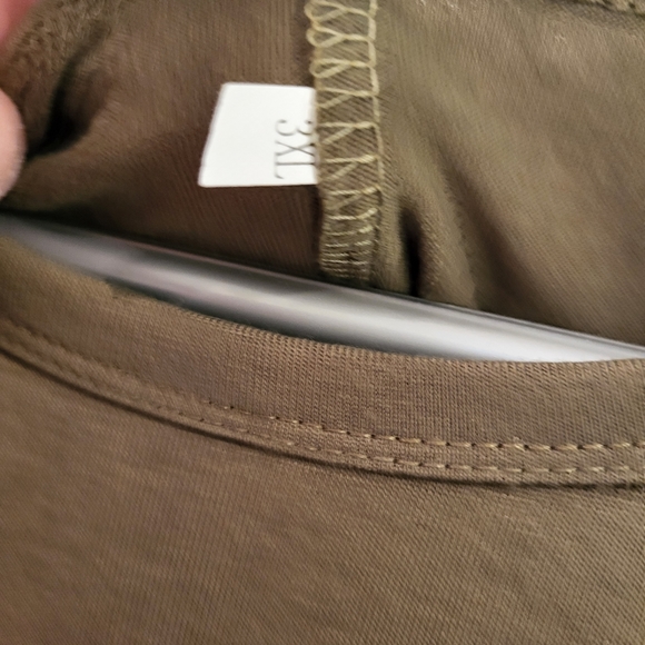 Dark green tank dress with pockets - Picture 7 of 7